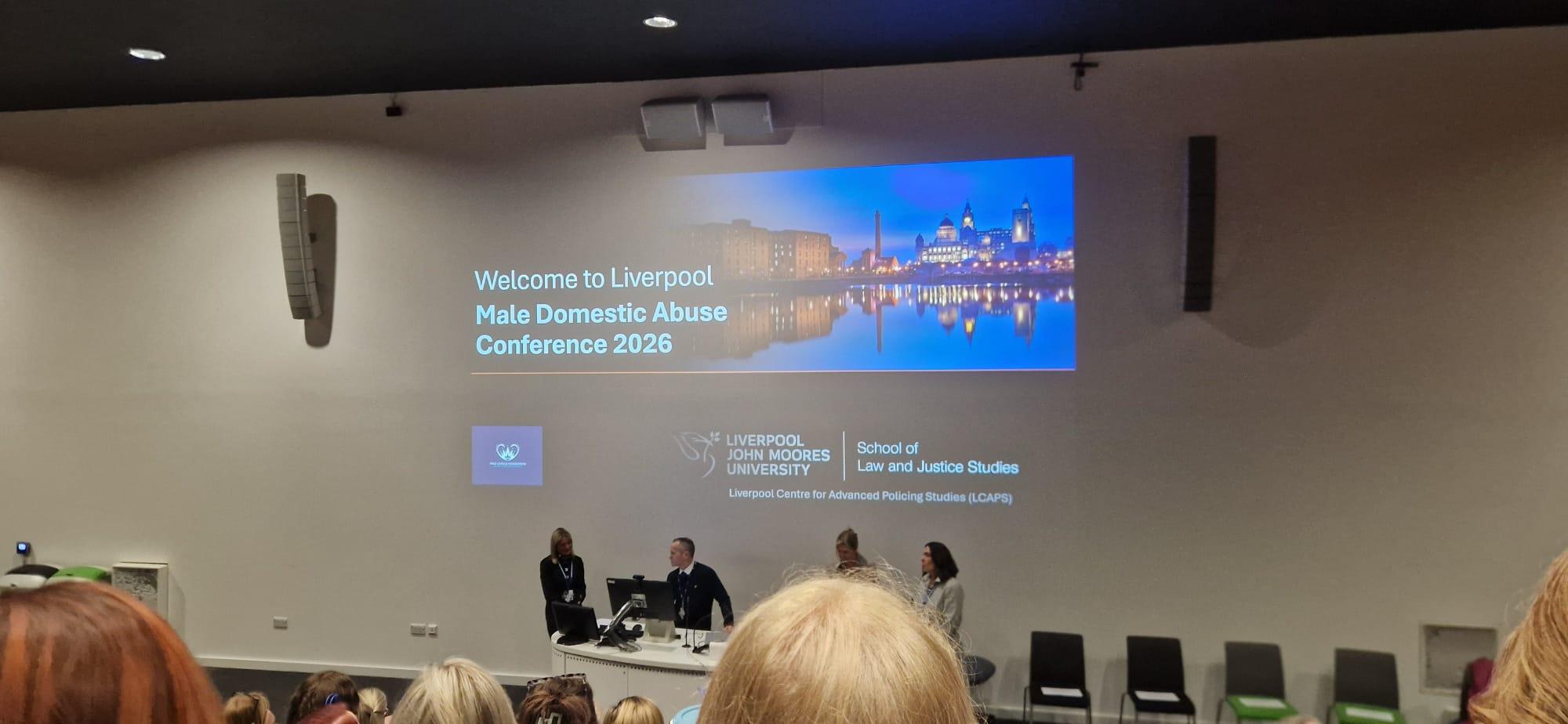 Male Victims Domestic Abuse Conference Liverpool